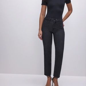 NWT Good American Good Legs Straight Jean
